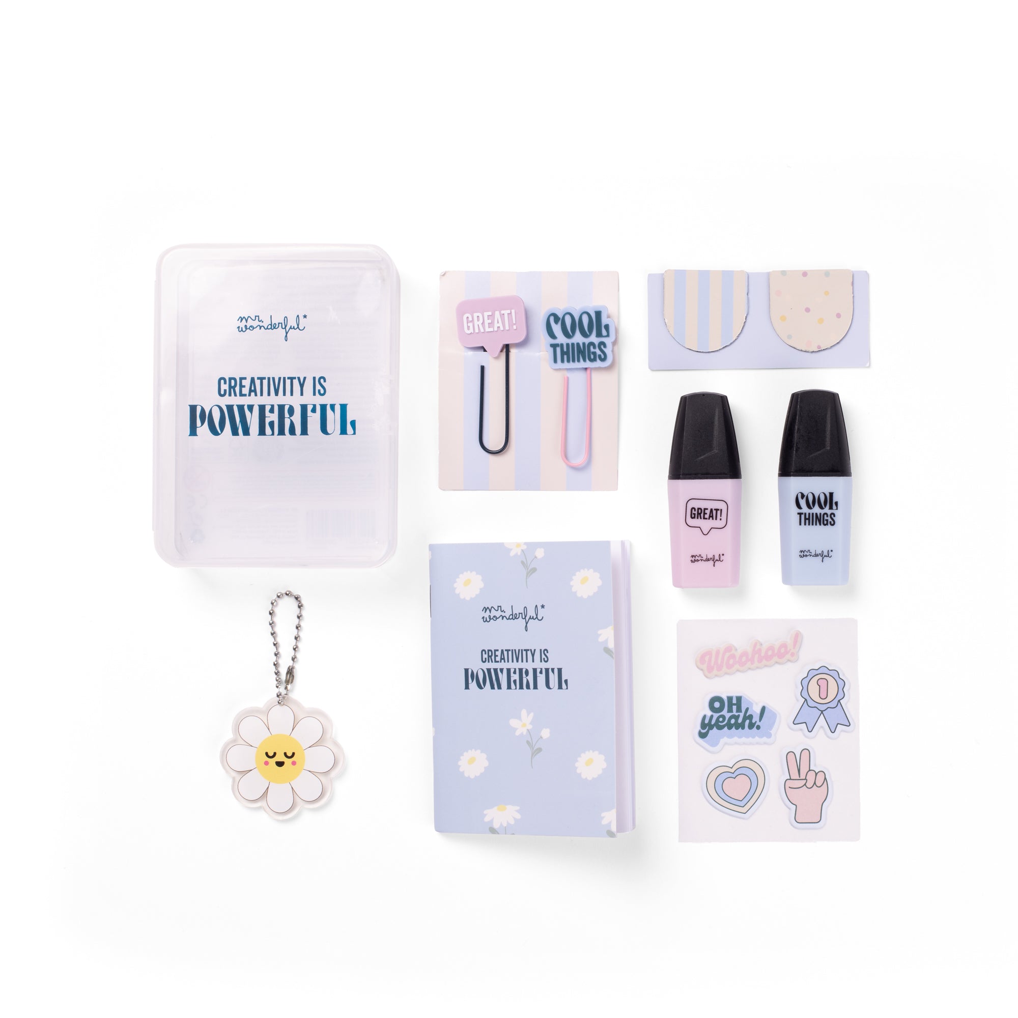 Kit to decorate your diary - Creativity is powerful