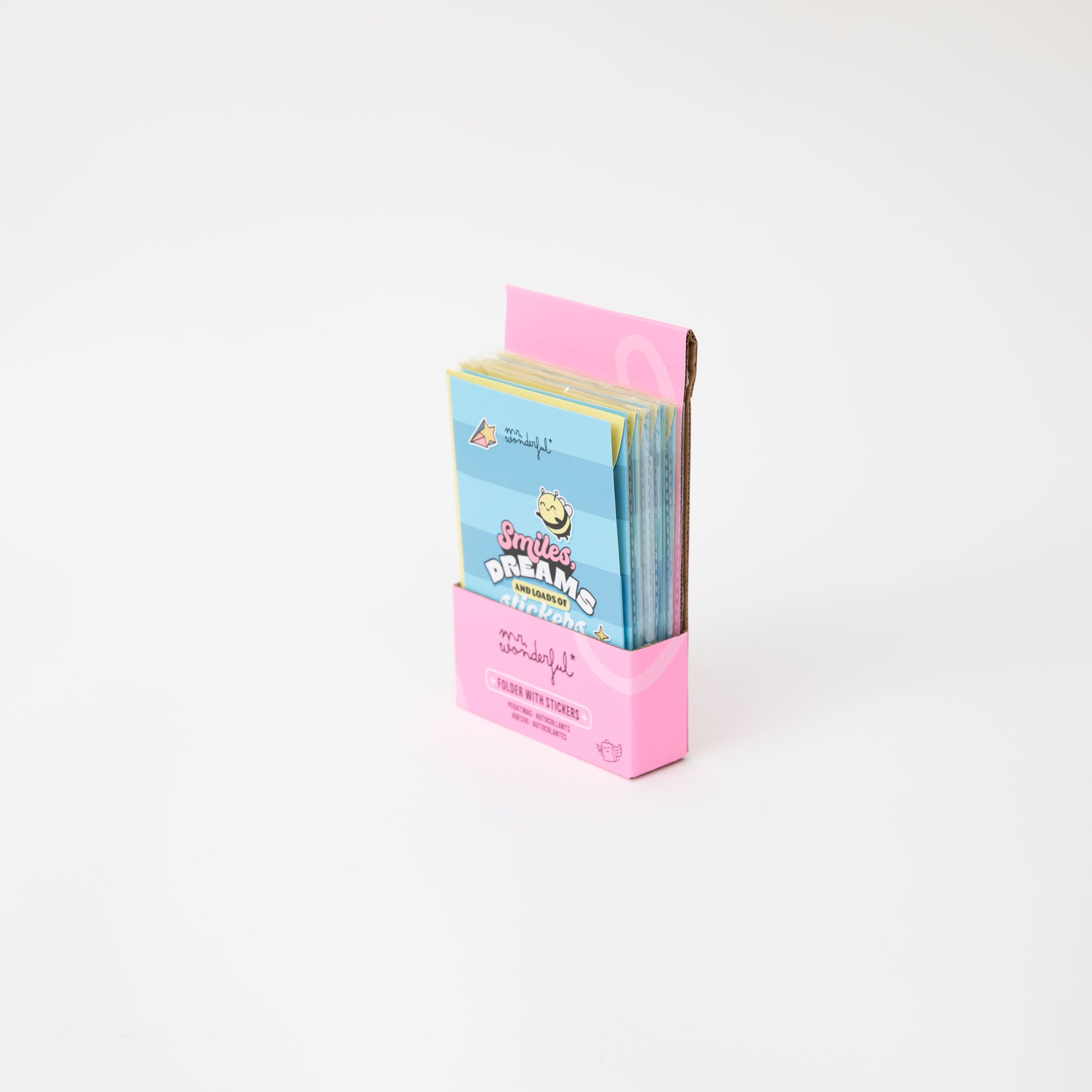 Carpeta de stickers  - Smiles, dreams, and loads of stickers