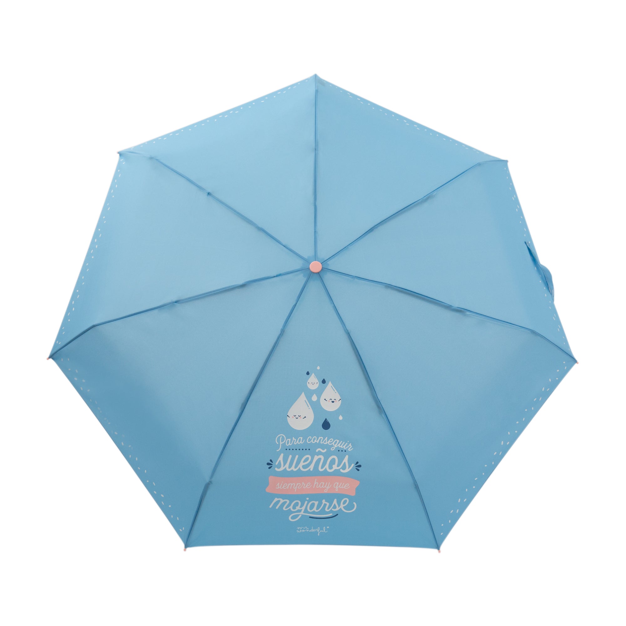 Pequeno guarda-chuva - Para sempre realizar sonhos..