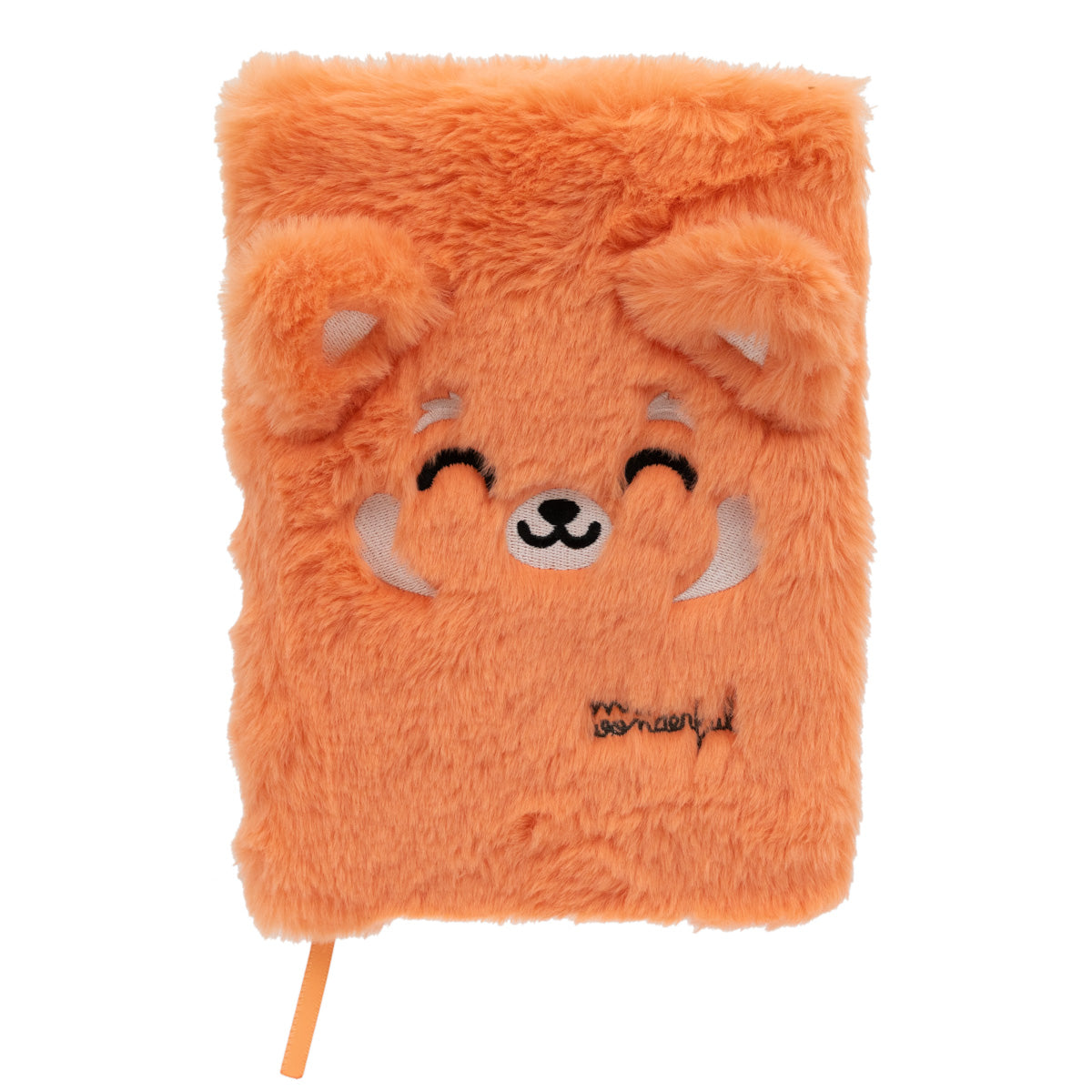 A5 notebook plush - Red panda Wondo
