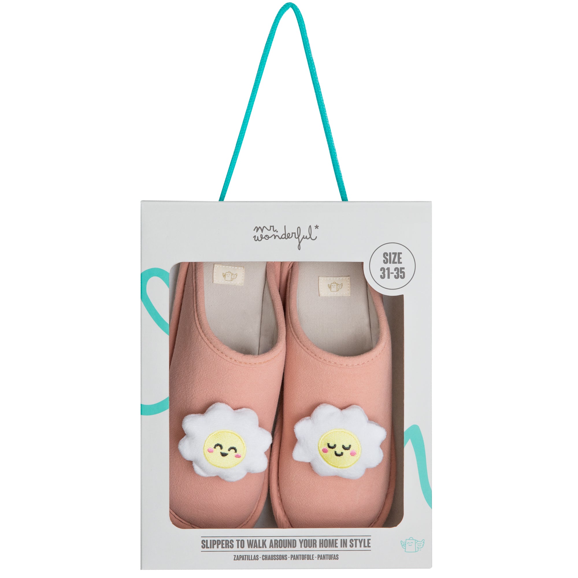 Slippers size 31-35 Daisy - You are my spring.