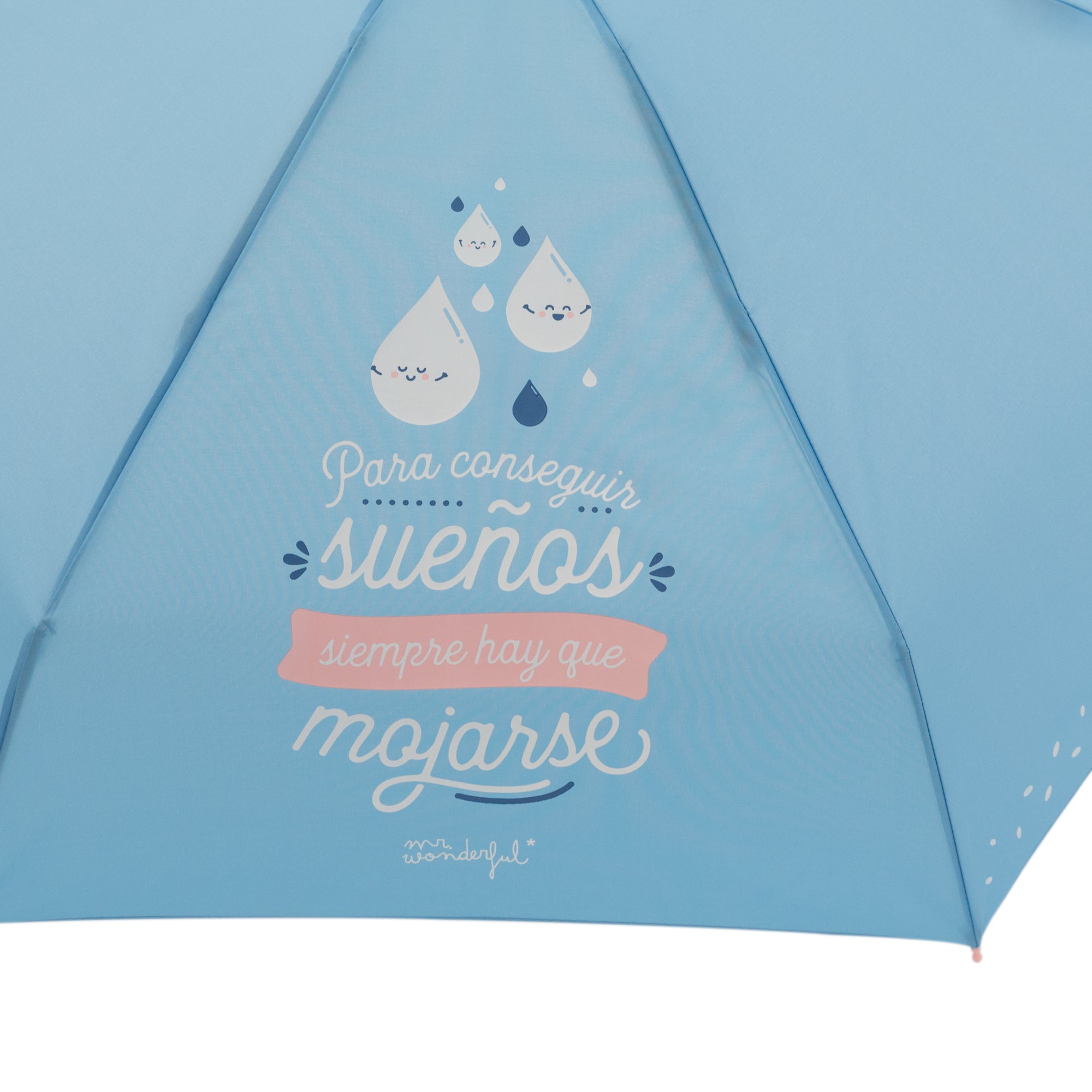 Pequeno guarda-chuva - Para sempre realizar sonhos..