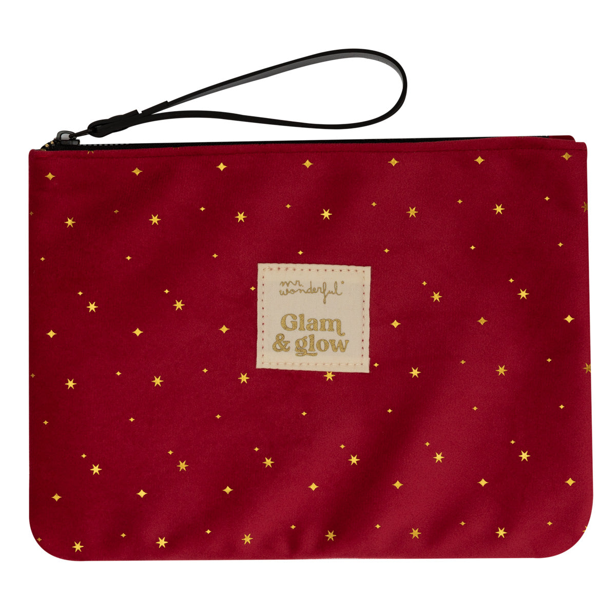 Wristlet velvet maroon - Glam & glow