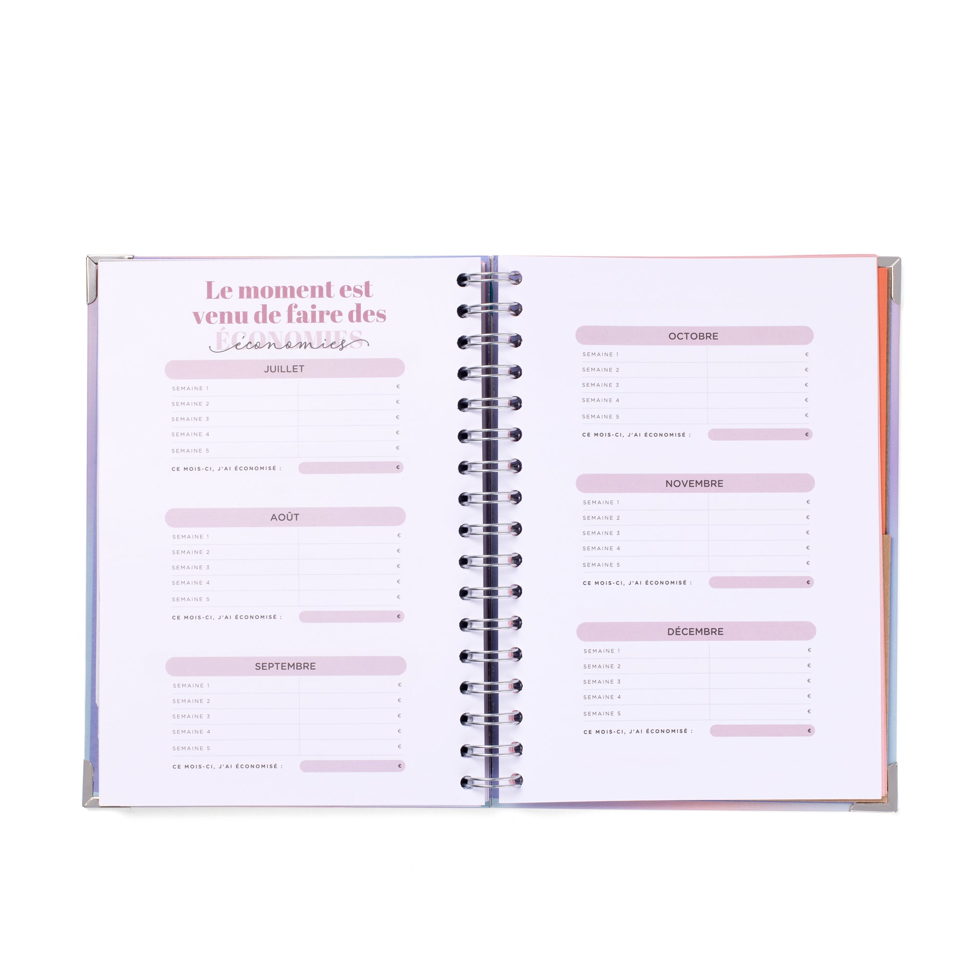 Agenda Office 2025-26 Semainier 18 mois - Vivre avec style