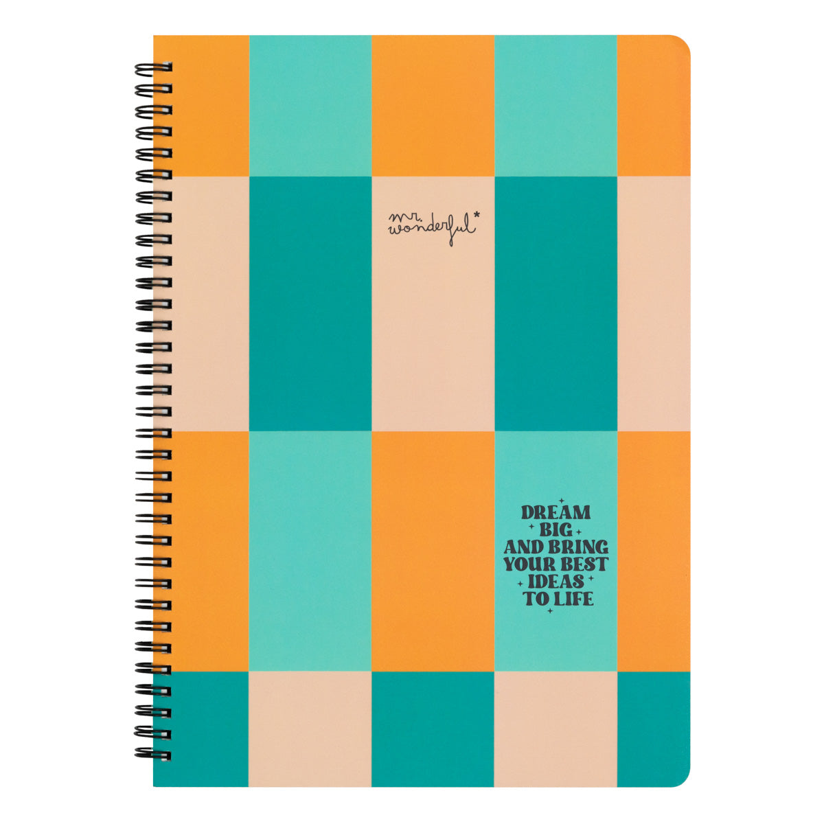 Caderno A4 - Sonhe alto e dê vida às suas melhores ideias. 