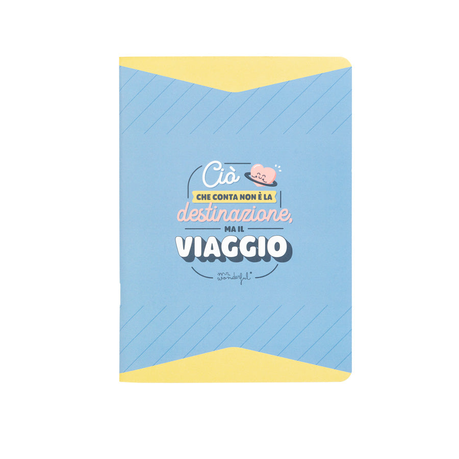 Set di 2 quaderni A5 - Quello che conta non è