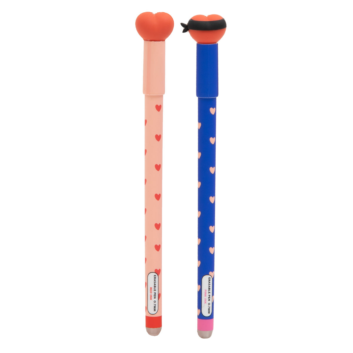 Set of 2 erasable Bo-bo pens for couples - Love at first word