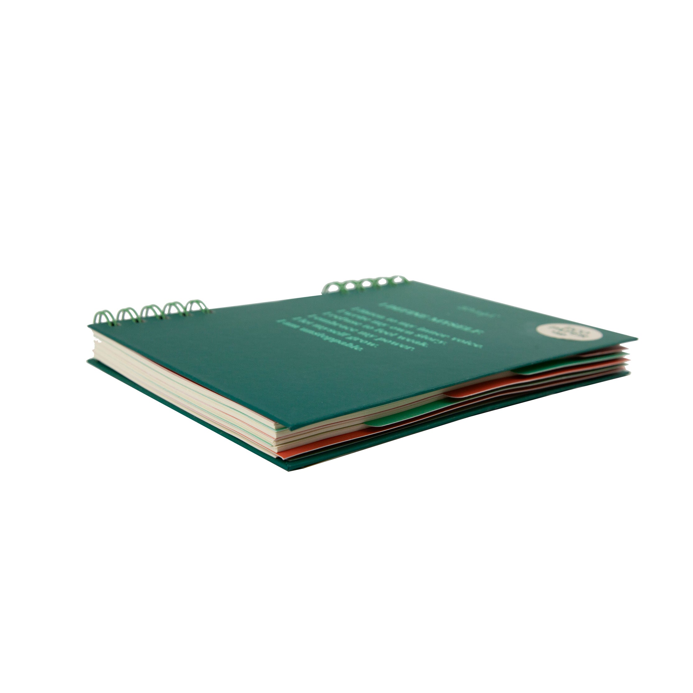 Libreta A5 con divisiones- I define myself