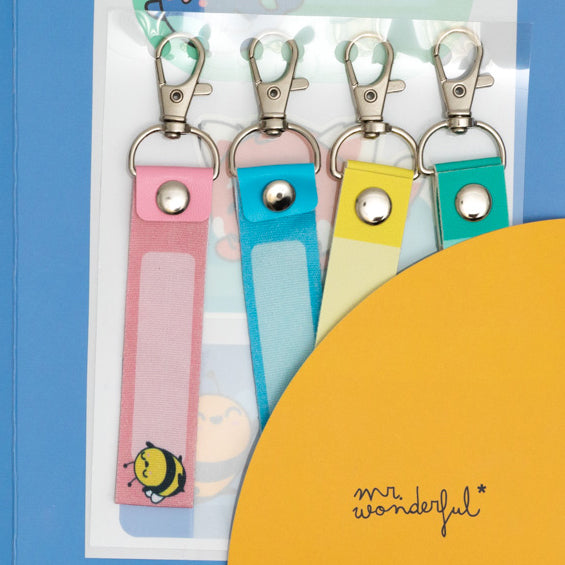 Stickers and lanyards to personalise school items