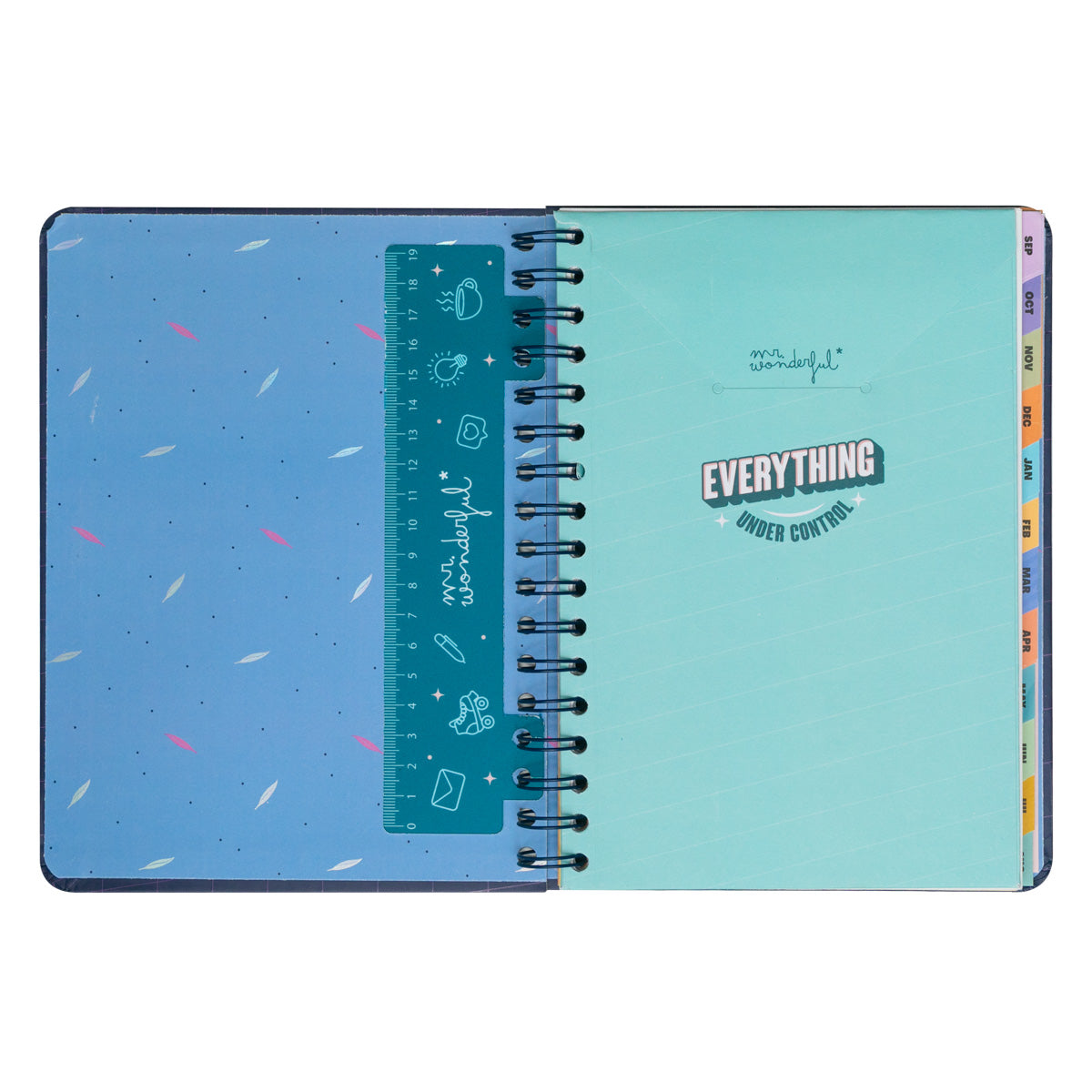 Wonder Diary 2024-25 Week view - Promising plans and fulfilling dreams.