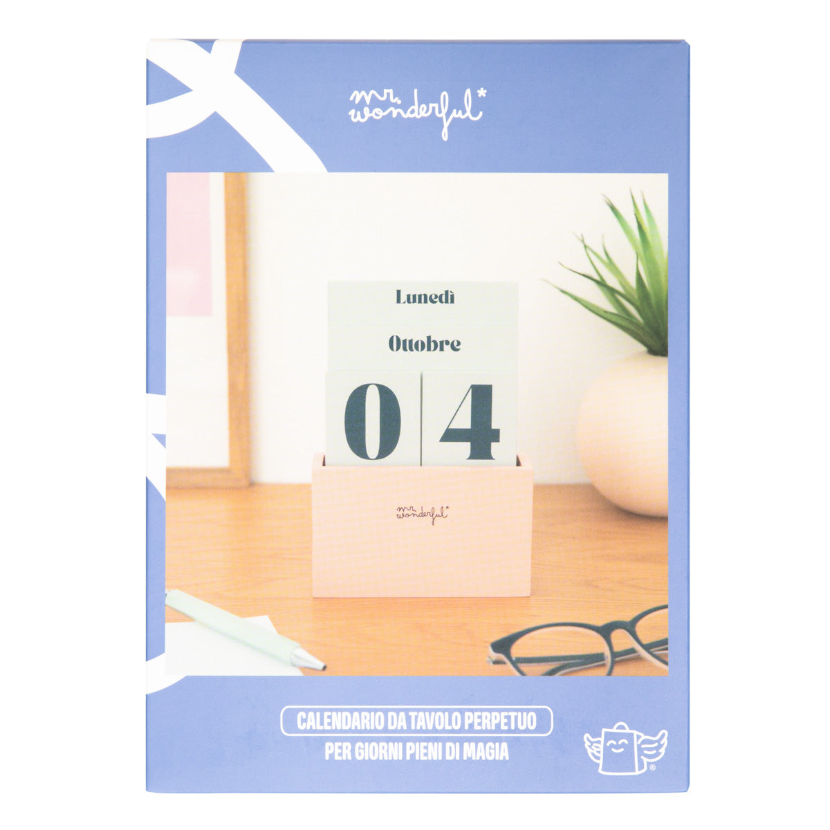 Calendario da tavolo perpetuo per giorni pieni di magia.