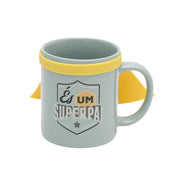 Caneca com capa - És um superpai