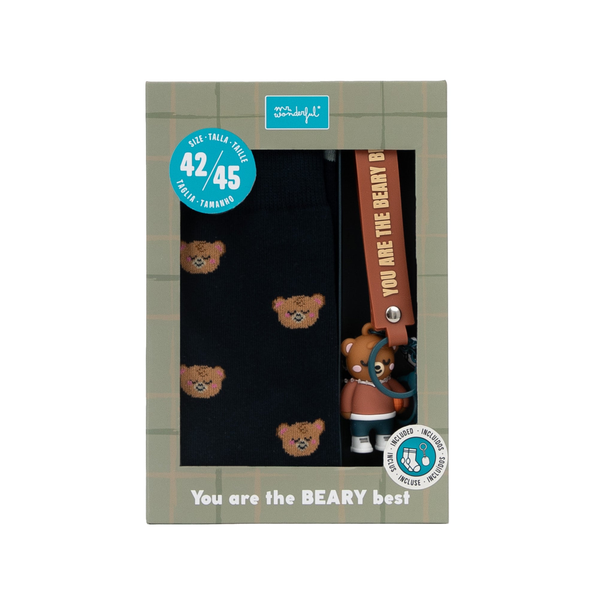 Kit de calcetines + llavero - You are the beary best