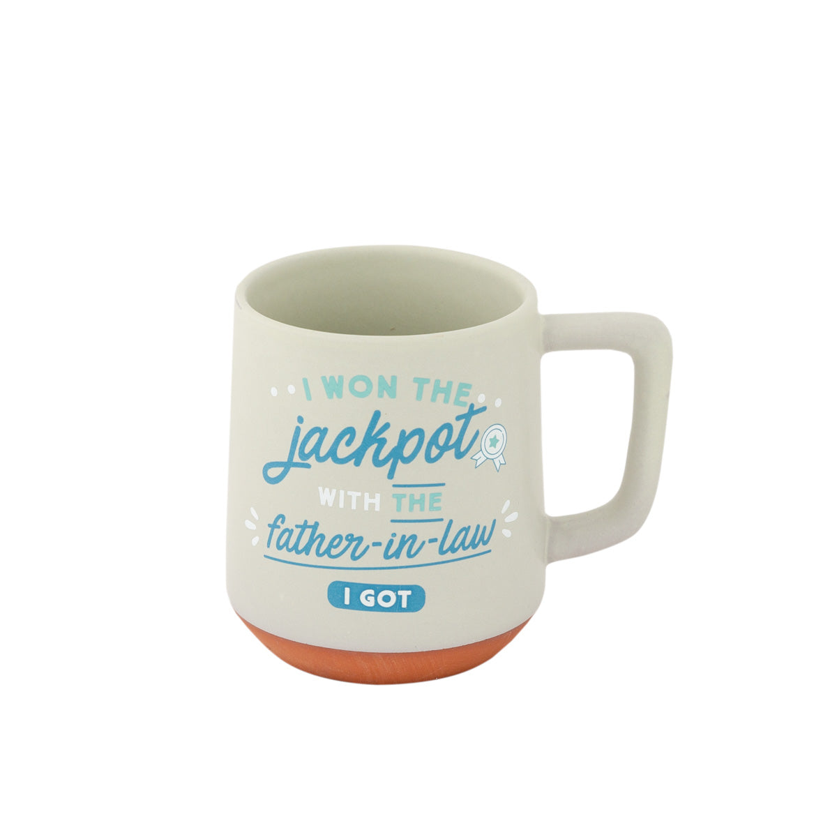 Mug - I won the jackpot with the father-in-law ...