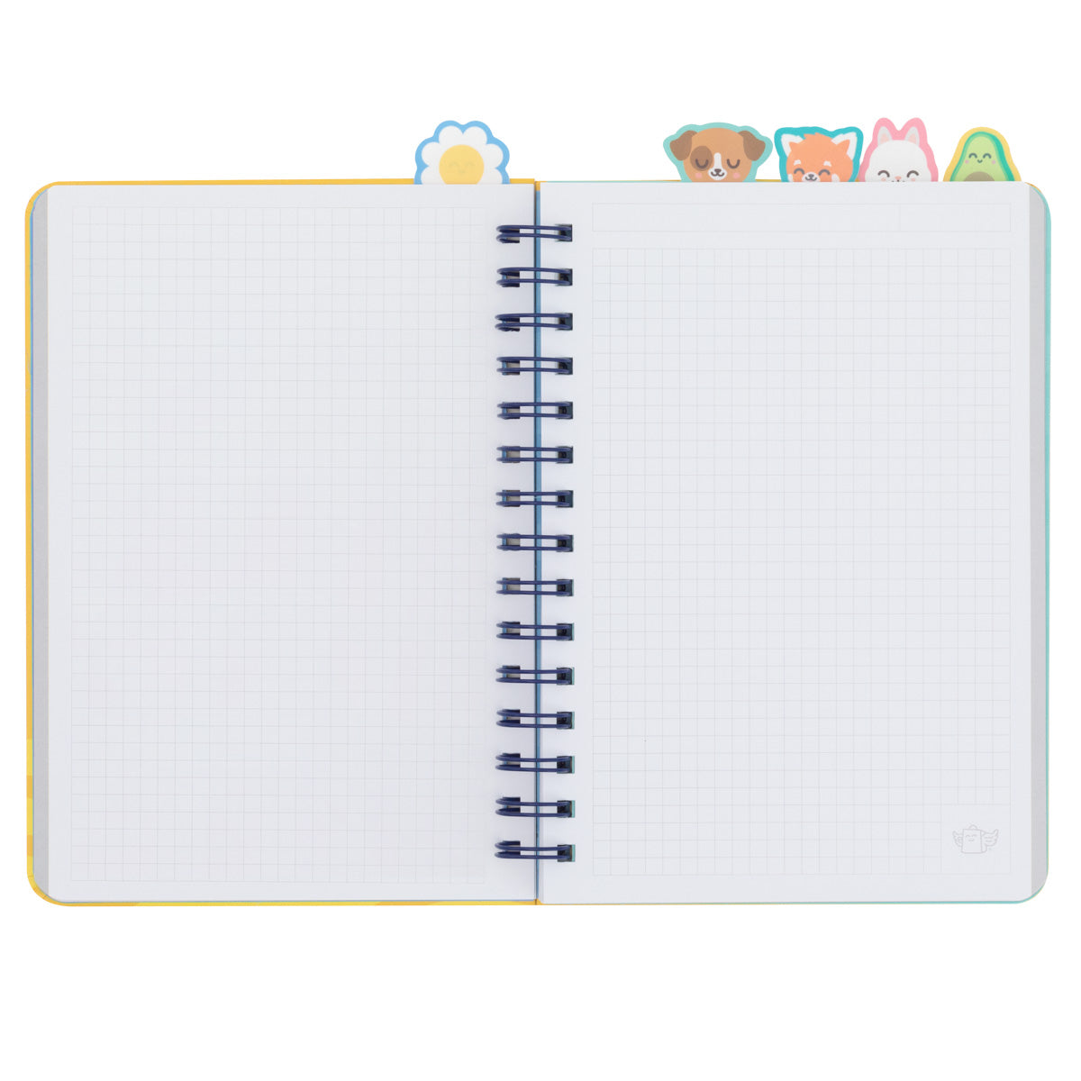 Quaderno A5 con divisori con linguetta - Grandi obiettivi, grandi progetti