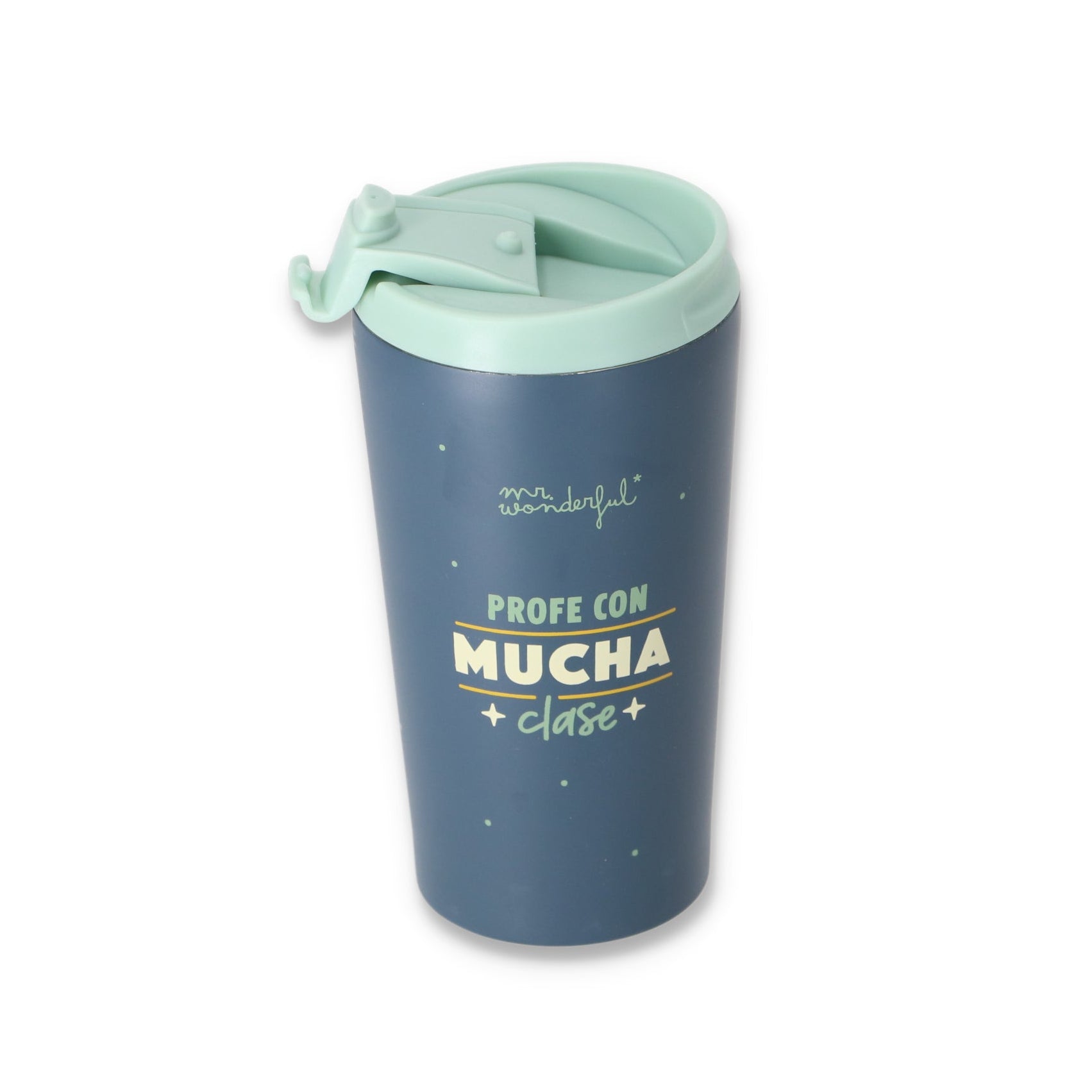 Regalos para profes de Mr. Wonderful: taza térmica y hermética