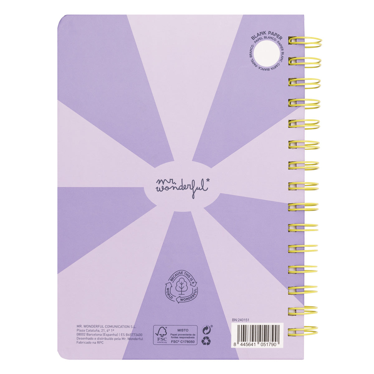 Caderno A5 3D squishy - Olha como eu me destaco 