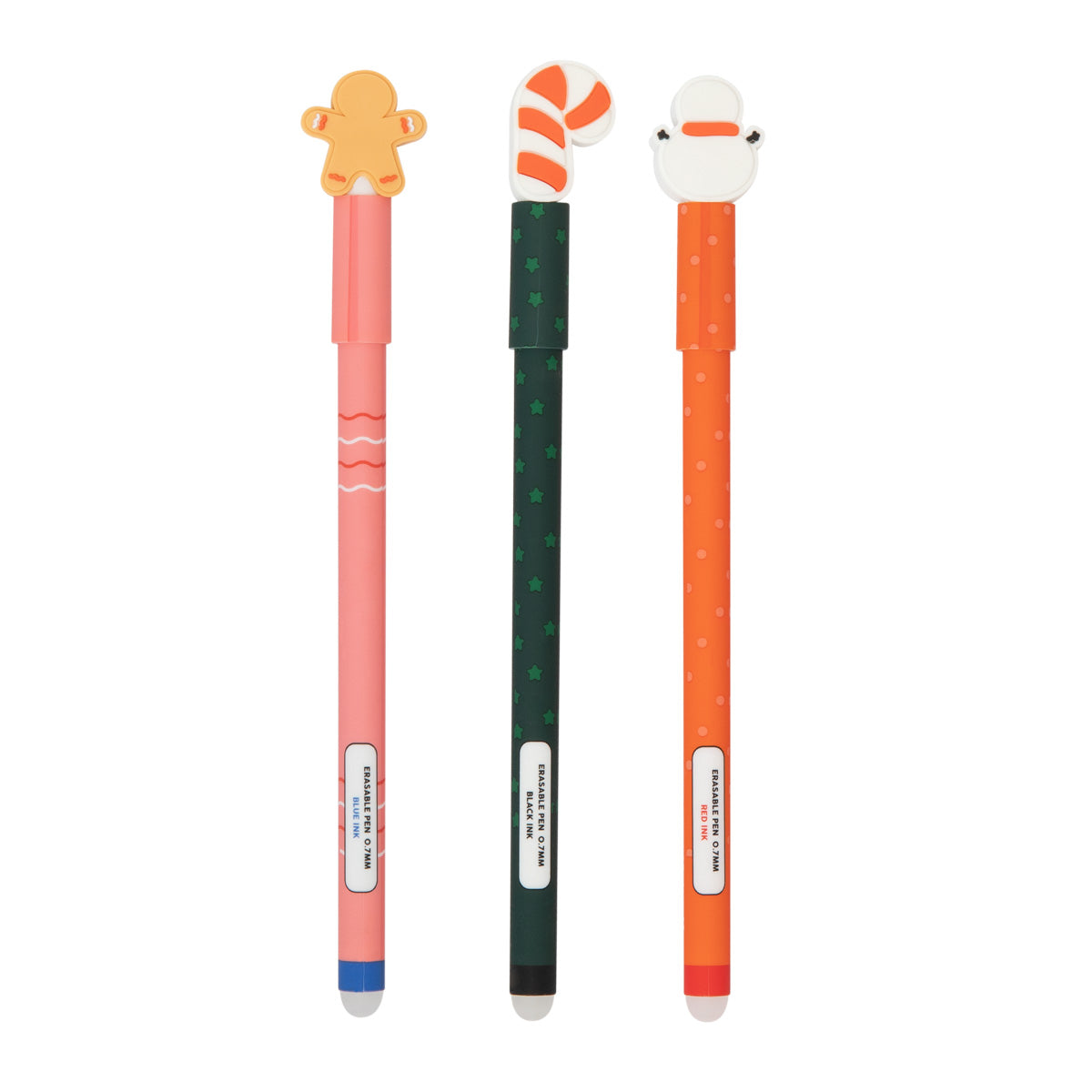 Set de 3 Bolis Borrables Bo-Bo's  make everything you write pure magic - Ho, ho… WOW!.