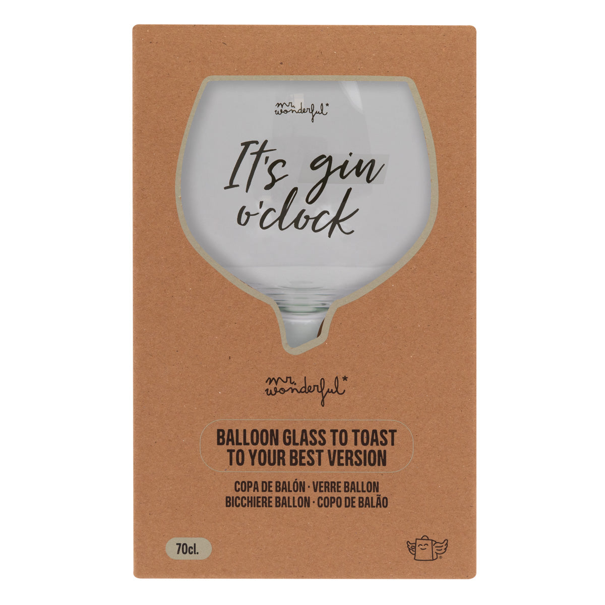 Balloon glass - It’s gin o’clock