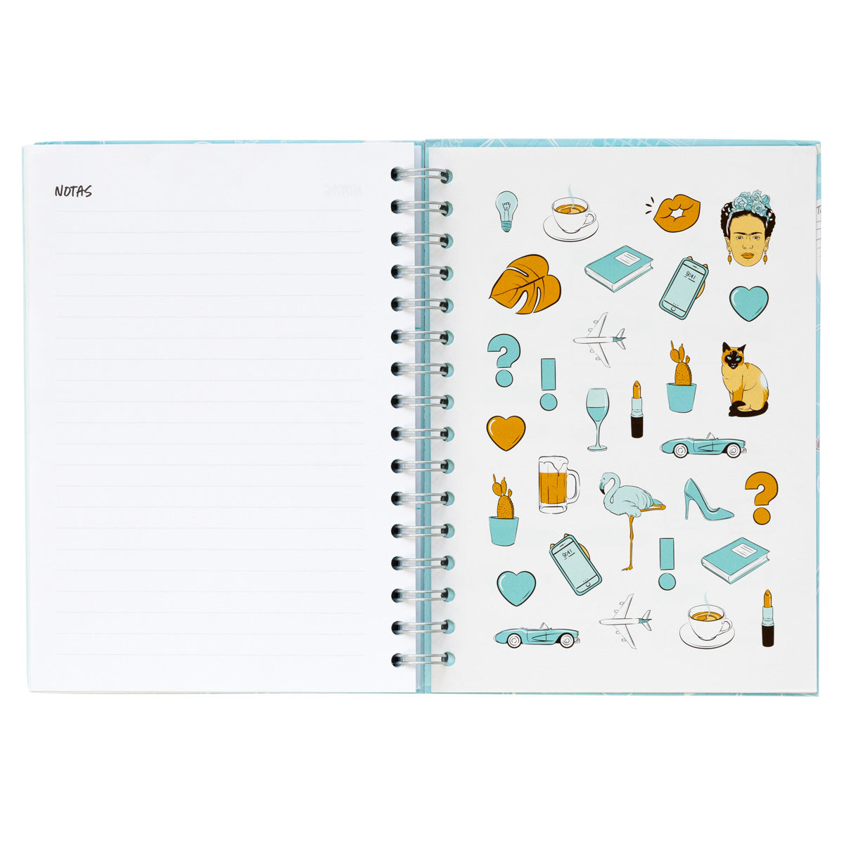 Planificador semanal Beta Coqueta + Mr. Wonderful