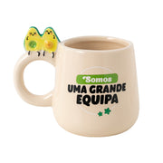 Caneca abacate Mr. Wonderful - Somos uma grande equipa
