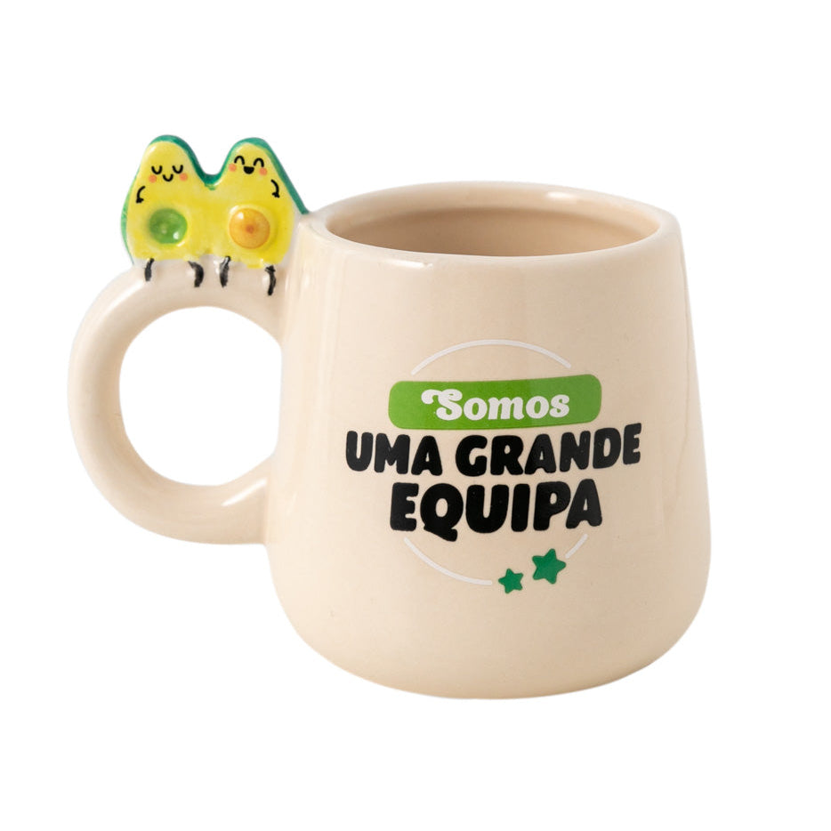 Caneca abacate Mr. Wonderful - Somos uma grande equipa