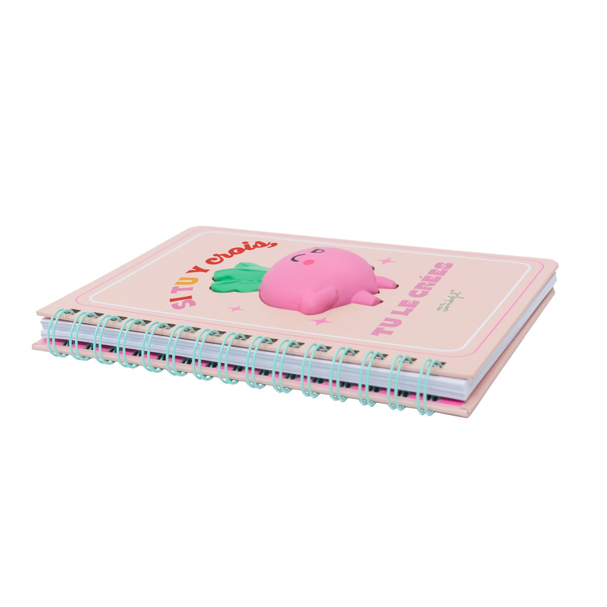 Cahier A5 avec Betterave squishy - Si vous et crois, vous le croyez 