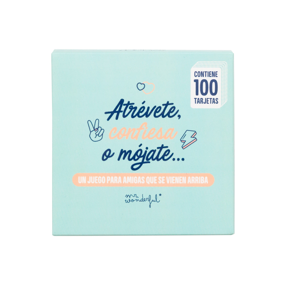 Jogo de cartas - Ouse, confesse ou molhe-se...
