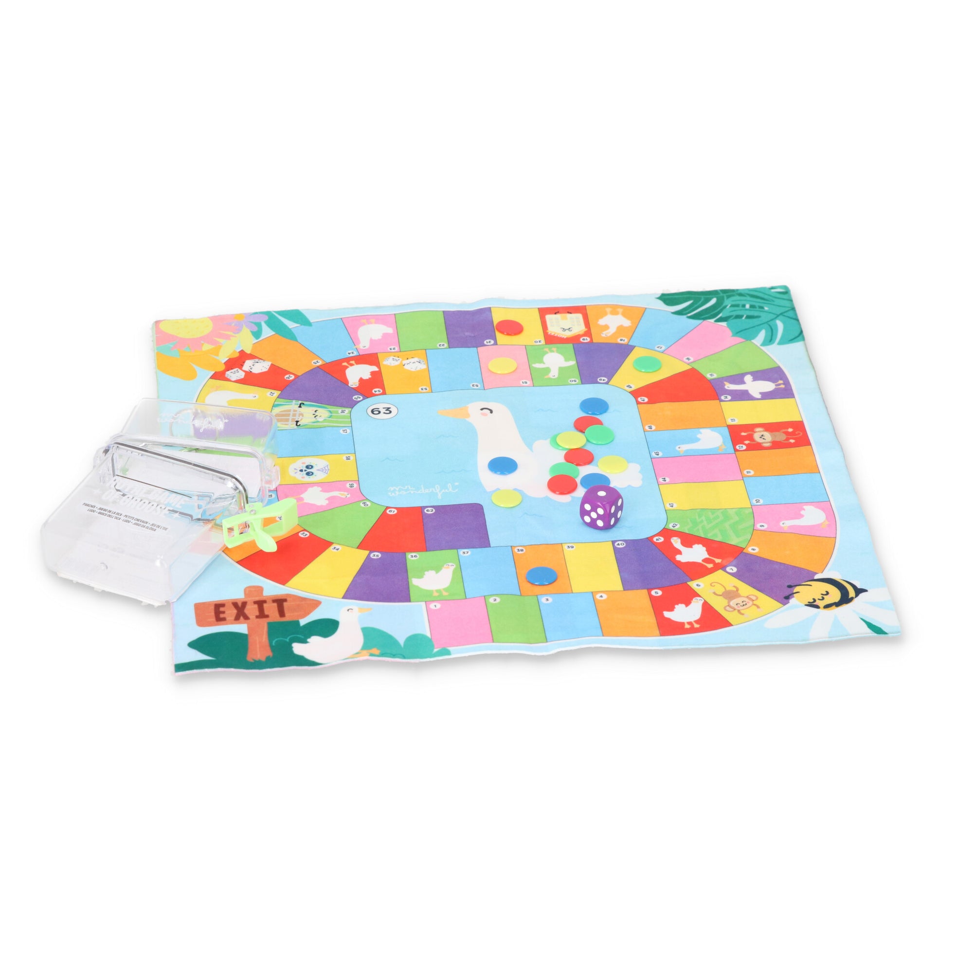 Juego de mesa de viaje - Parchís + El juego de la Oca