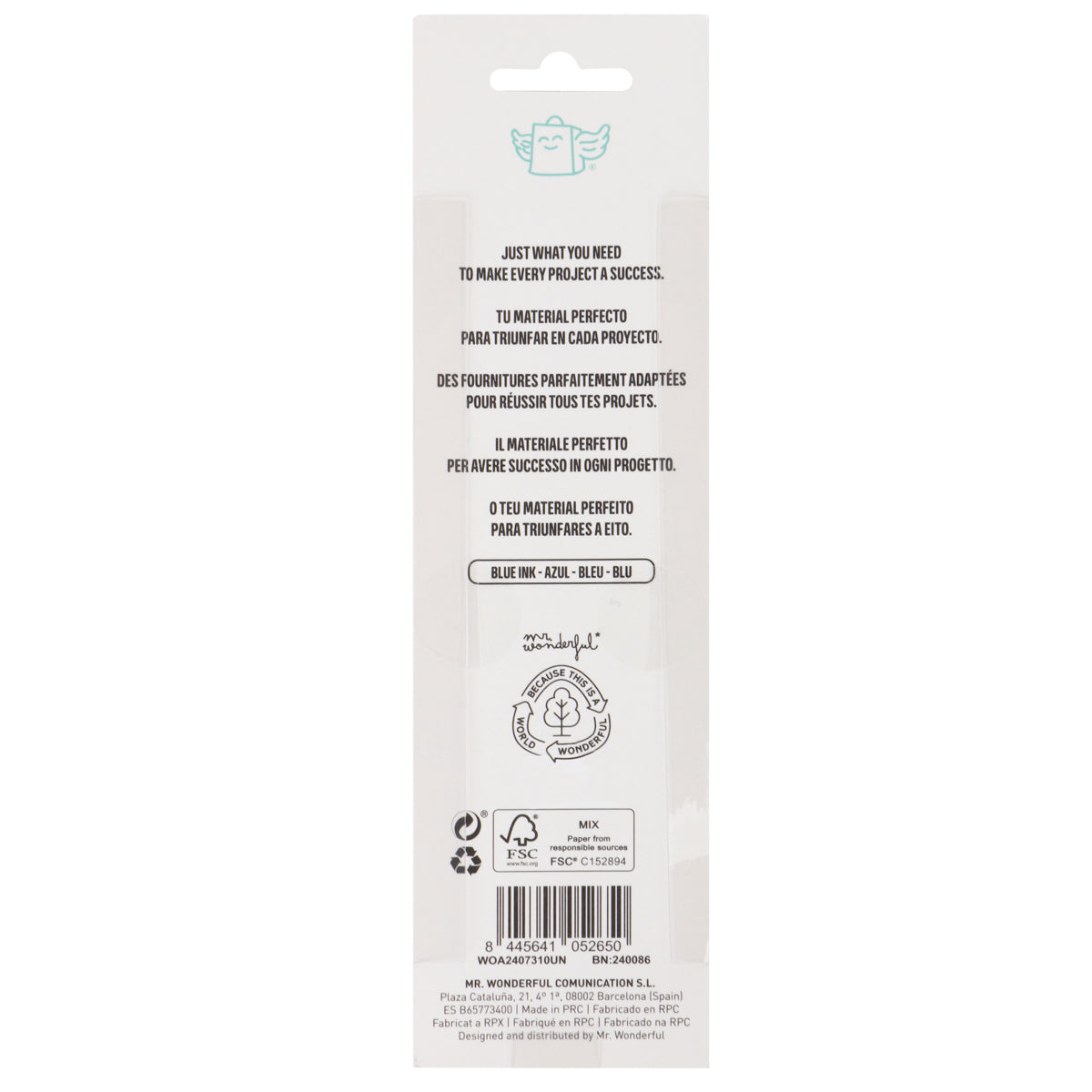 Pack de 3 recambios para Bo-Bo - Azul.