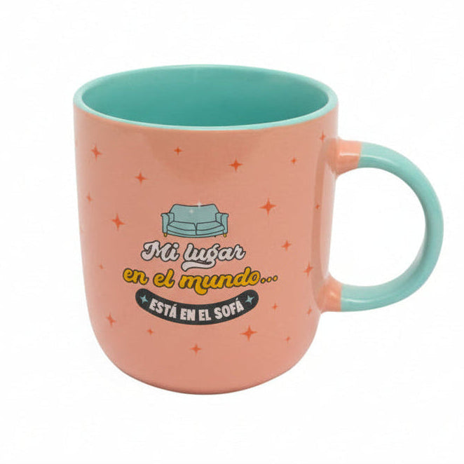 Taza Mr. Wonderful con mensaje divertido