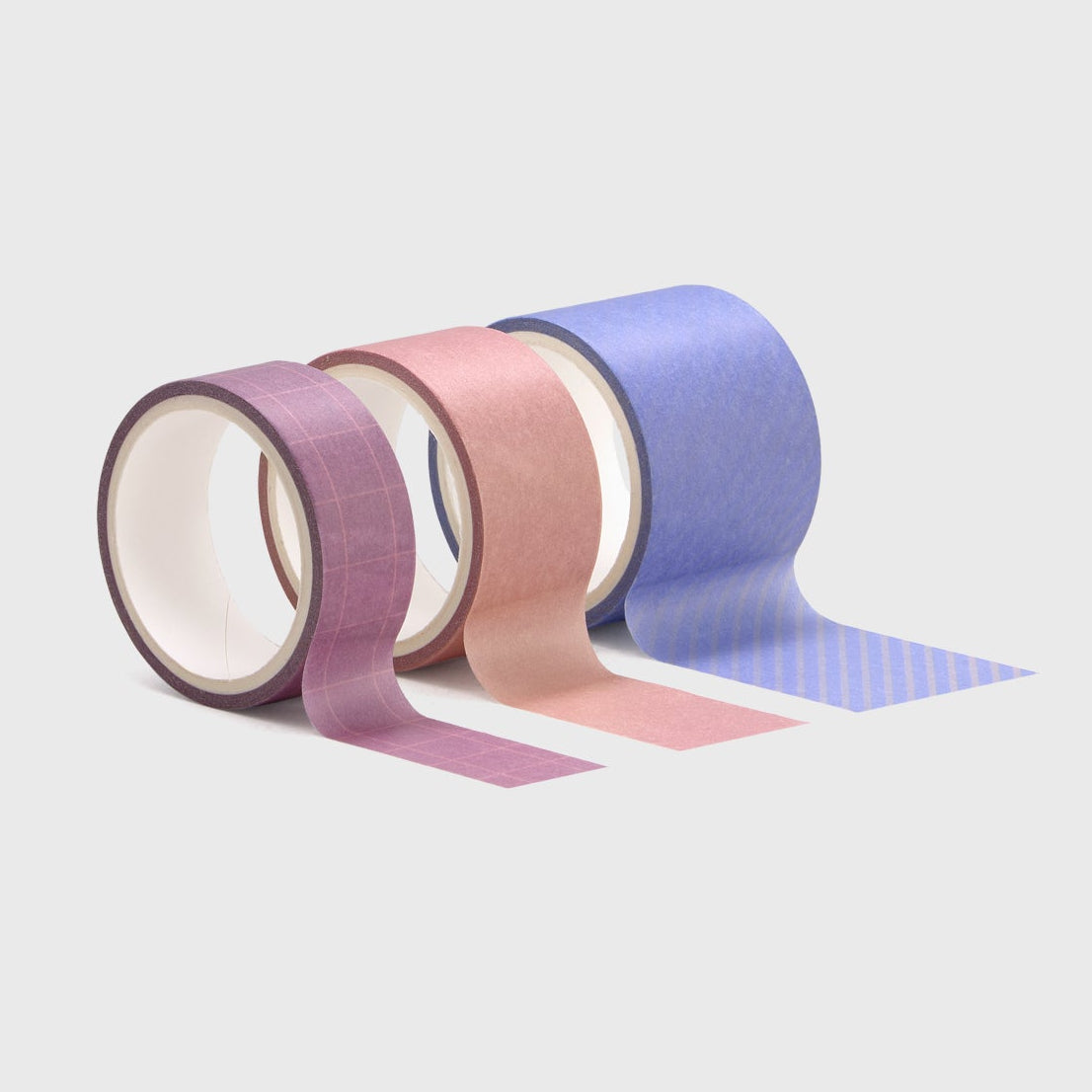 Set de 3 washi tapes Mr. Wonderful para decorar tu felicidad - Lila