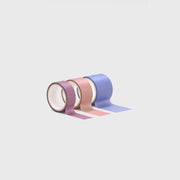 Conjunto de 3 fitas washi para decorar sua felicidade - Roxo 
