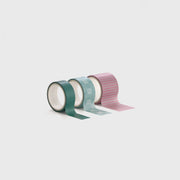 Set of 3 washi tapes to decorate your happiness - Green