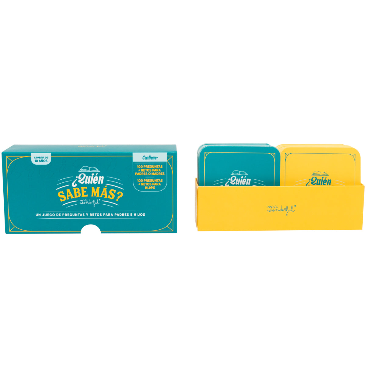 Juego de cartas para padres e hijos - ¿Quién sabe más?