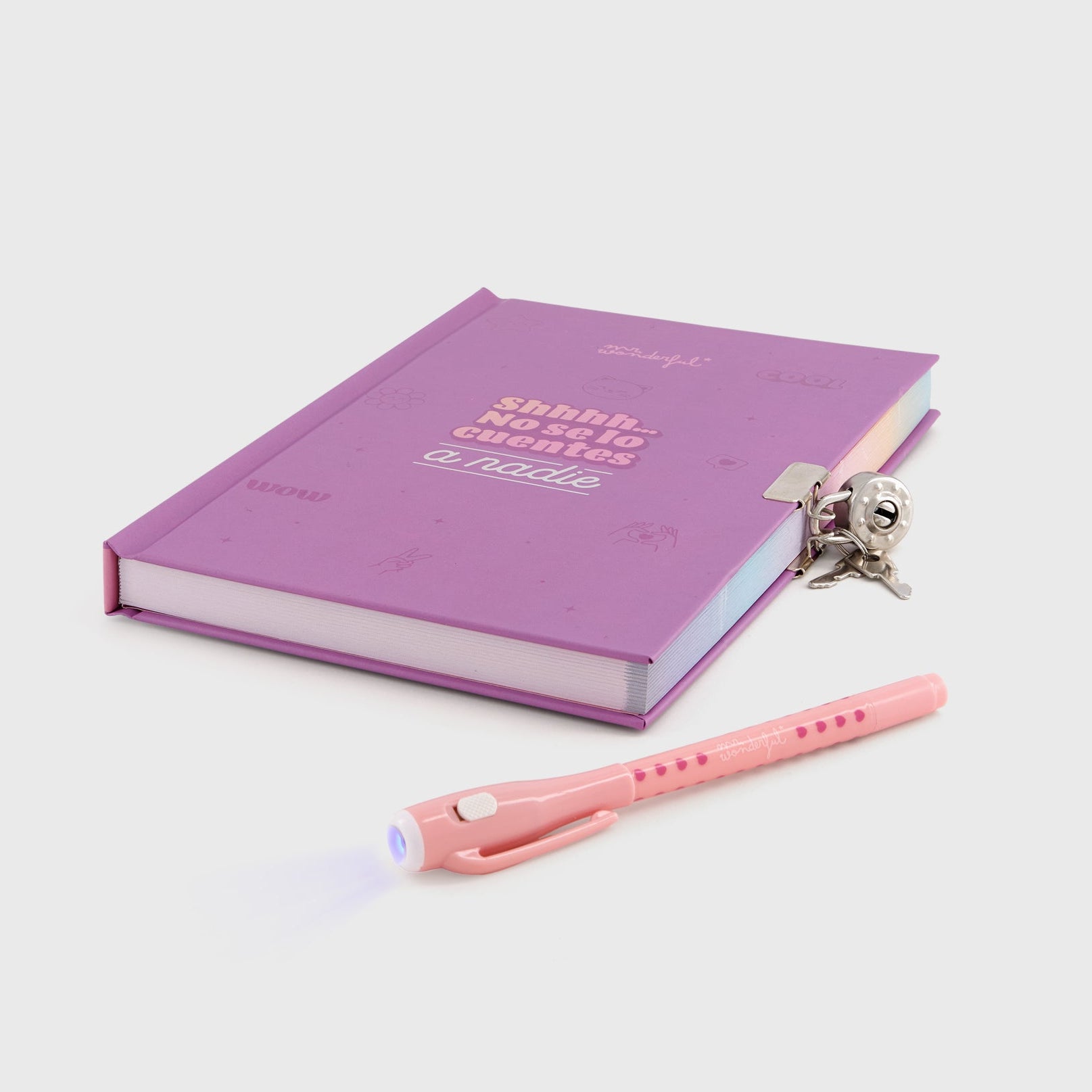 Diario secreto Mr. Wonderful con boli mágico