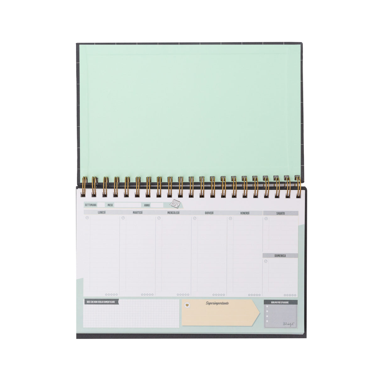 Planner settimanale - Comincia sognandolo