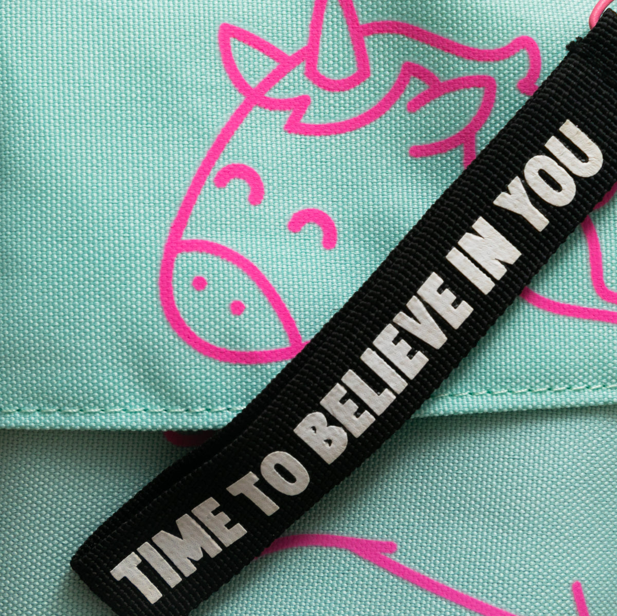 Estuche portalápices retráctil  - Time to believe in you