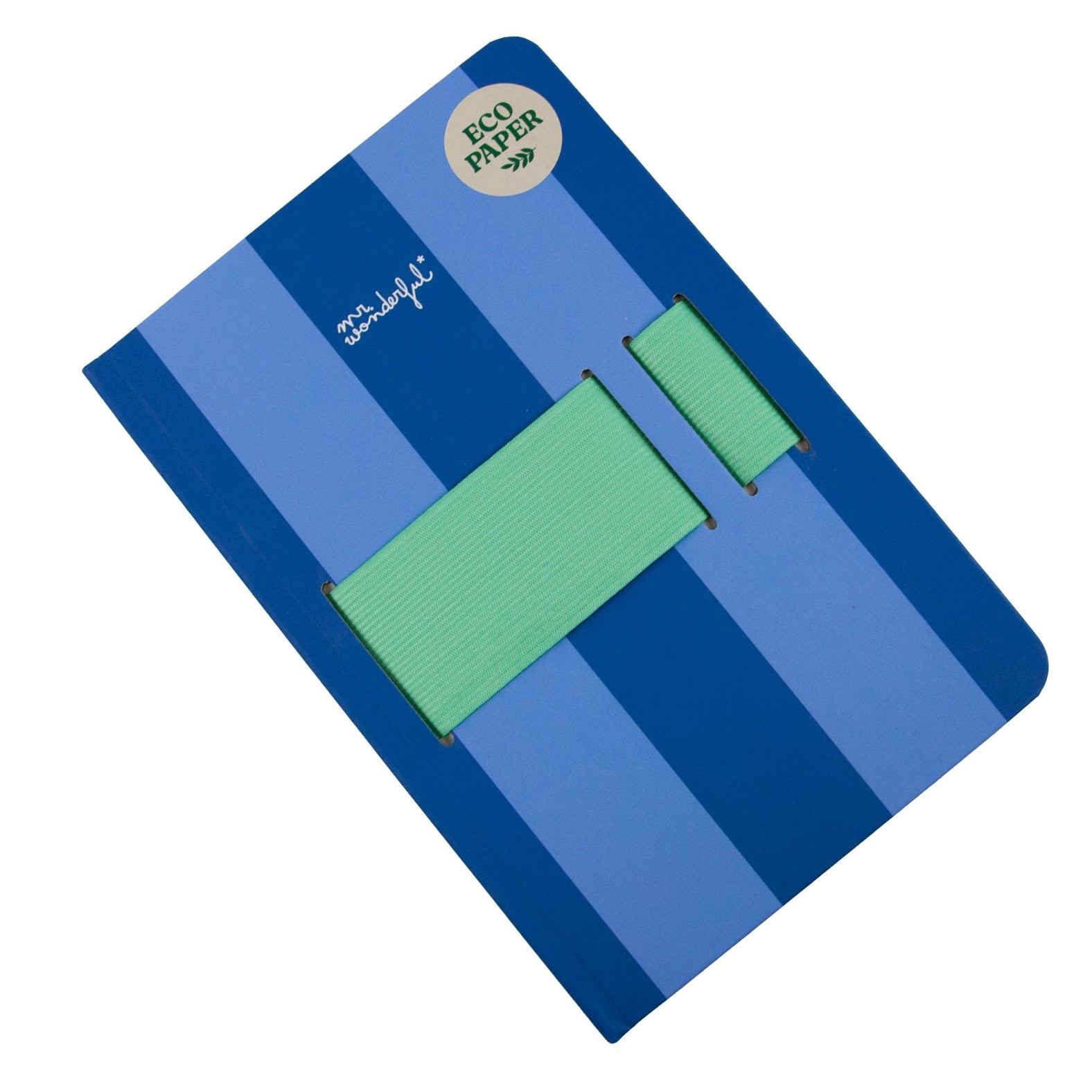 Libreta A5 con soporte para móvil azul - Believe it or not, sometimes I write by hand