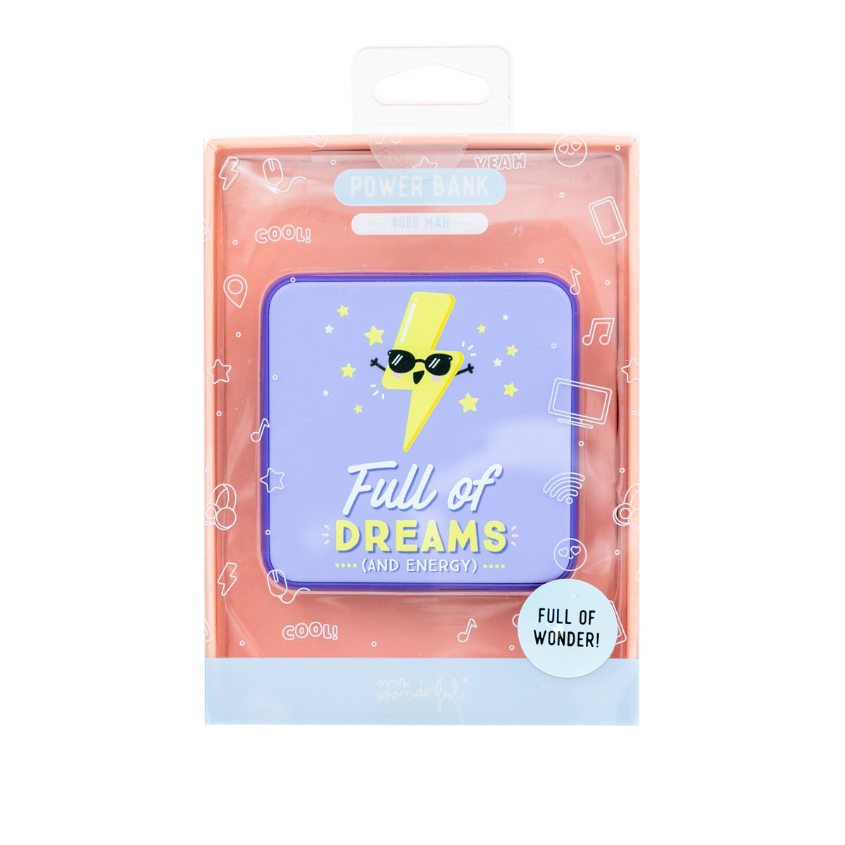 4000 mAh power bank – Full of dreams (and energy)