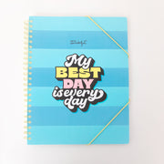 Folder with transparent sheets – My best day is every day