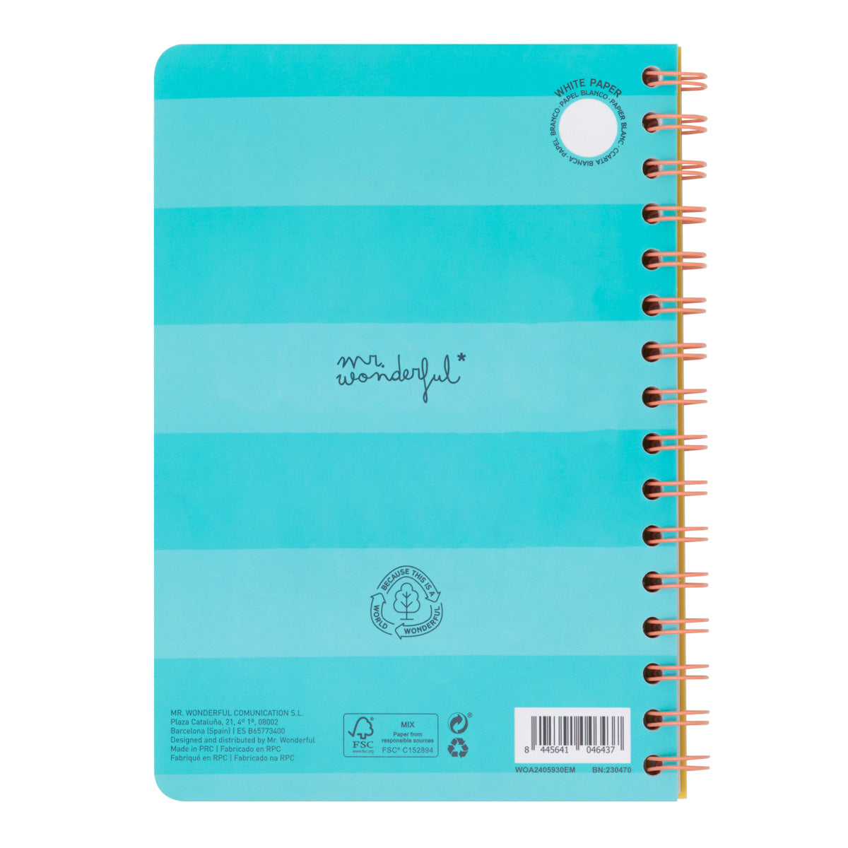 Libreta A5 Margarita 3D - Dreaming and creating.