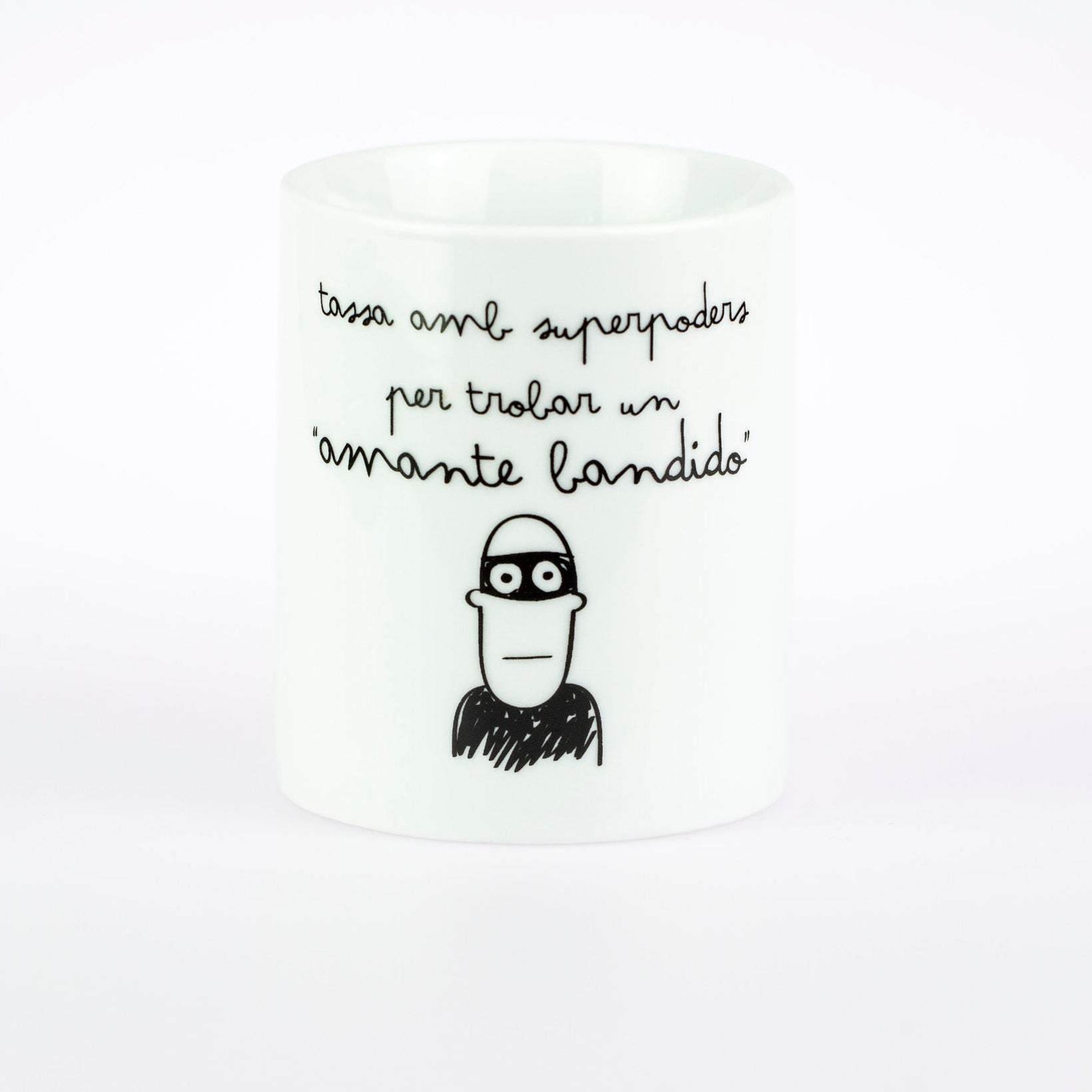 Mr. Wonderful WOM00180 Tazza, Porcellana, Bianco Mr. Wonderful WOM00180 Tazza, Porcellana, Bianco