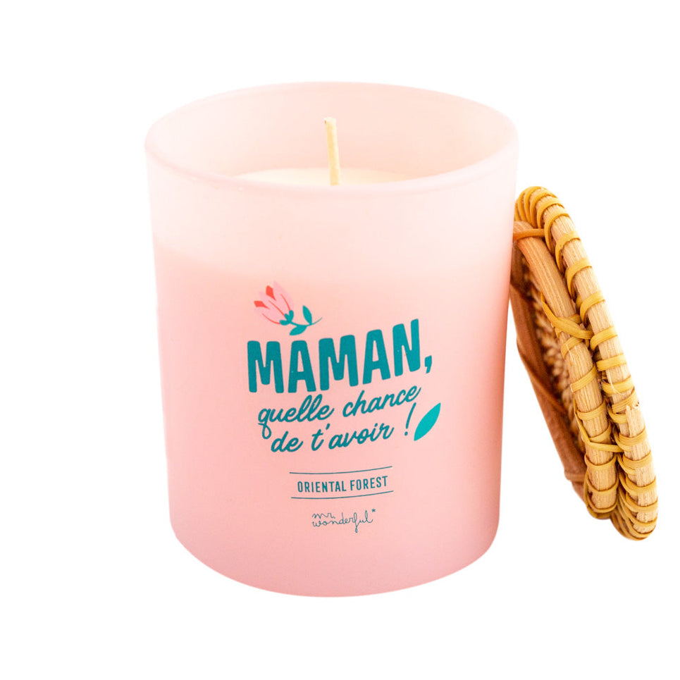 Bougie - Maman, quelle chance de t'avoir ! 