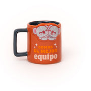 Taza Mr. Wonderful con mensaje de amistad Somos el mejor equipo