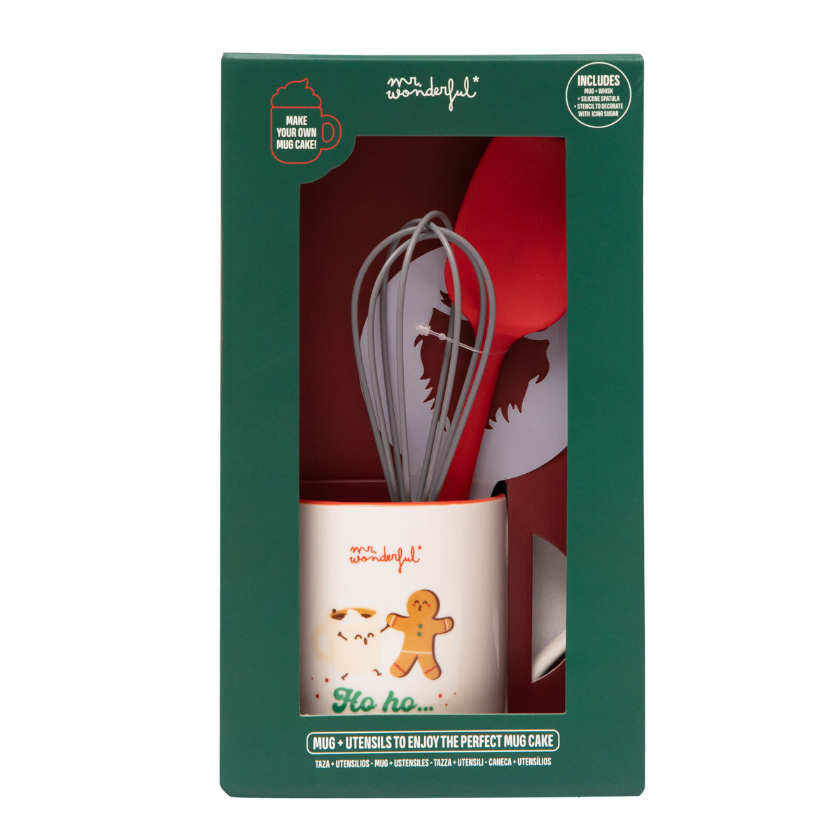 Kit chocolat chaud avec mug et ustensiles - Ho ho… chocolat chaud !. 
