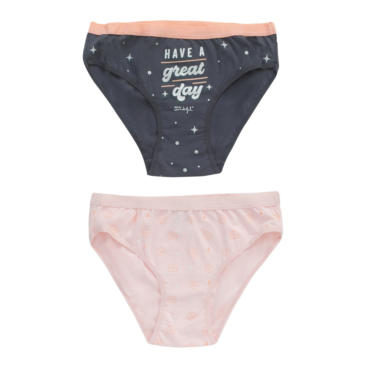 Pack de 2 braguitas para mujeres, talla S-M