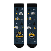 Meias com mensagem em português para pais Mr. Wonderful Dia do Pai Tamanho 39-41 para o campeão dos pais