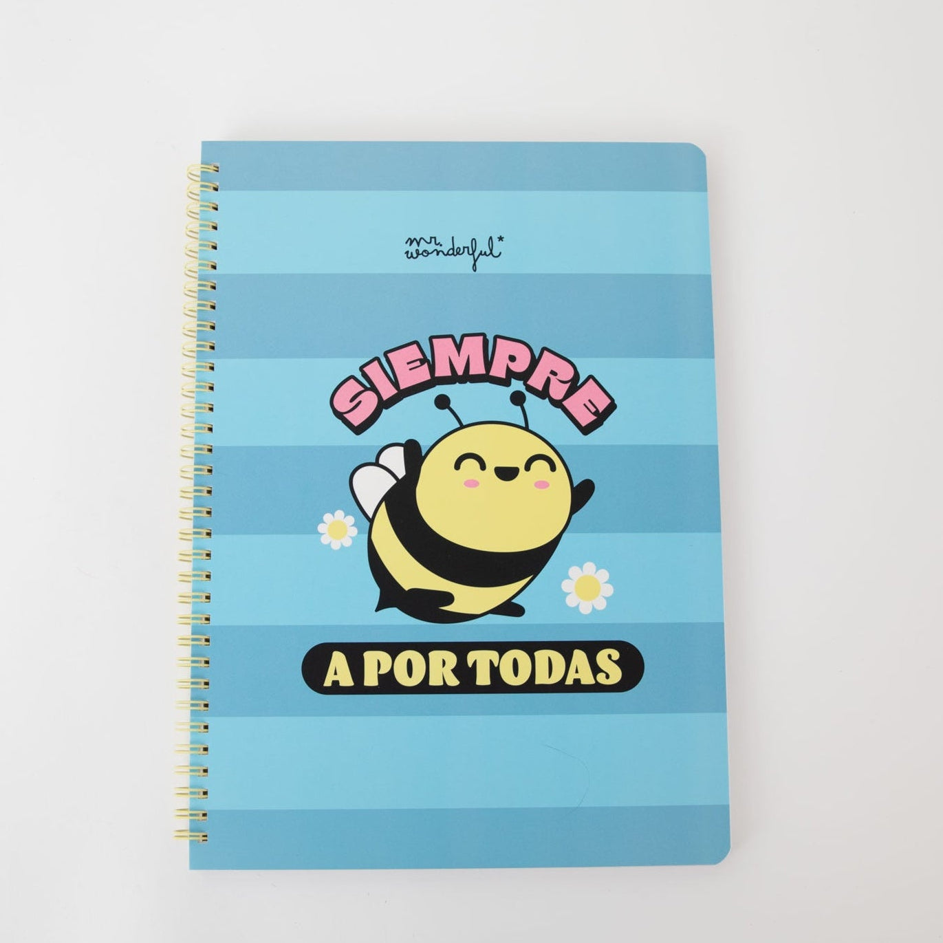 Libreta A4 Abeja - Siempre a por todas