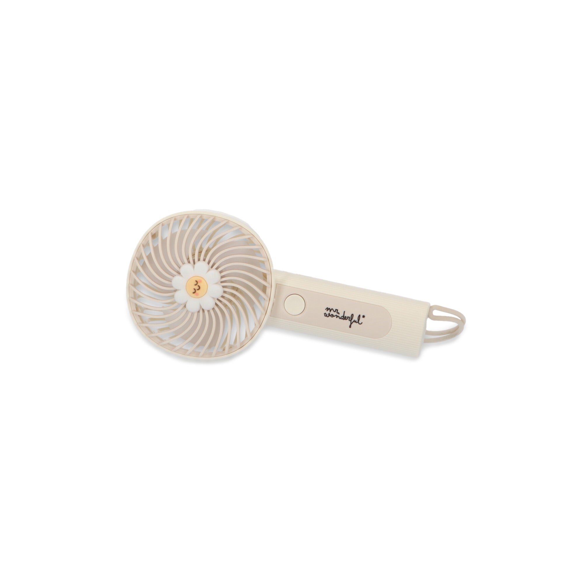 Ventilador de mano - Pink daisy